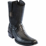 New West Boots Boots 6 Men's Wild West Ostrich Leg with Deer Dubai Toe Short Boot 279BF0538