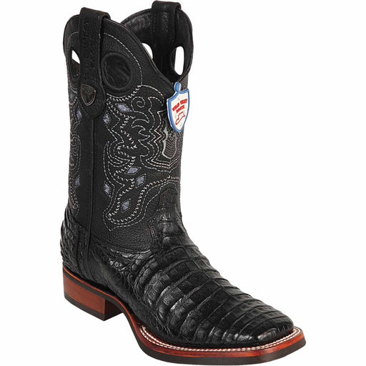 Wild West Boots Boots 6 Men's Wild West Caiman Belly Ranch Toe Boot 28258205