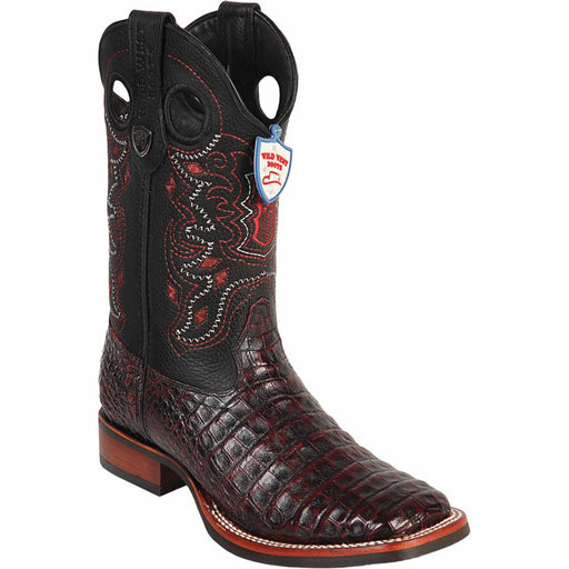 Wild West Boots Boots 6 Men's Wild West Caiman Belly Ranch Toe Boot 28258218