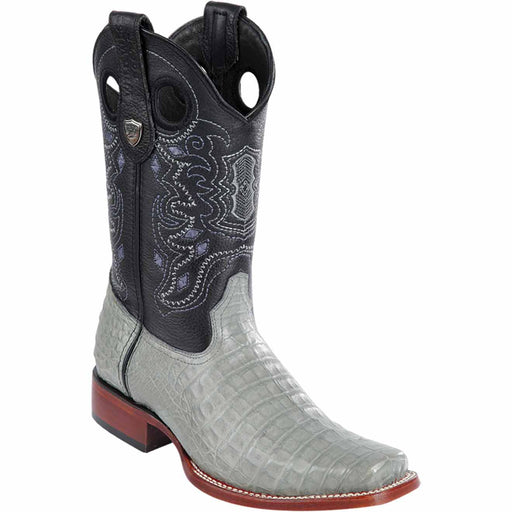 Wild West Boots Boots 6 Men's Wild West Caiman Belly Skin Rodeo Toe Boot 28188209