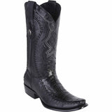 Wild West Boots Boots 6 Men's Wild West Caiman Belly with Deer Dubai Toe Boot 279F8205