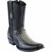 Wild West Boots Boots 6 Men's Wild West Caiman Belly with Deer Dubai Toe Short Boot 279BF8238