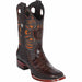 Wild West Boots Boots 6 Men's Wild West Caiman Belly with Deer Ranch Toe Boot 282F8216