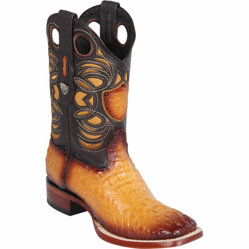 Wild West Boots Boots 6 Men's Wild West Caiman Hornback Ranch Toe Boot 28240201