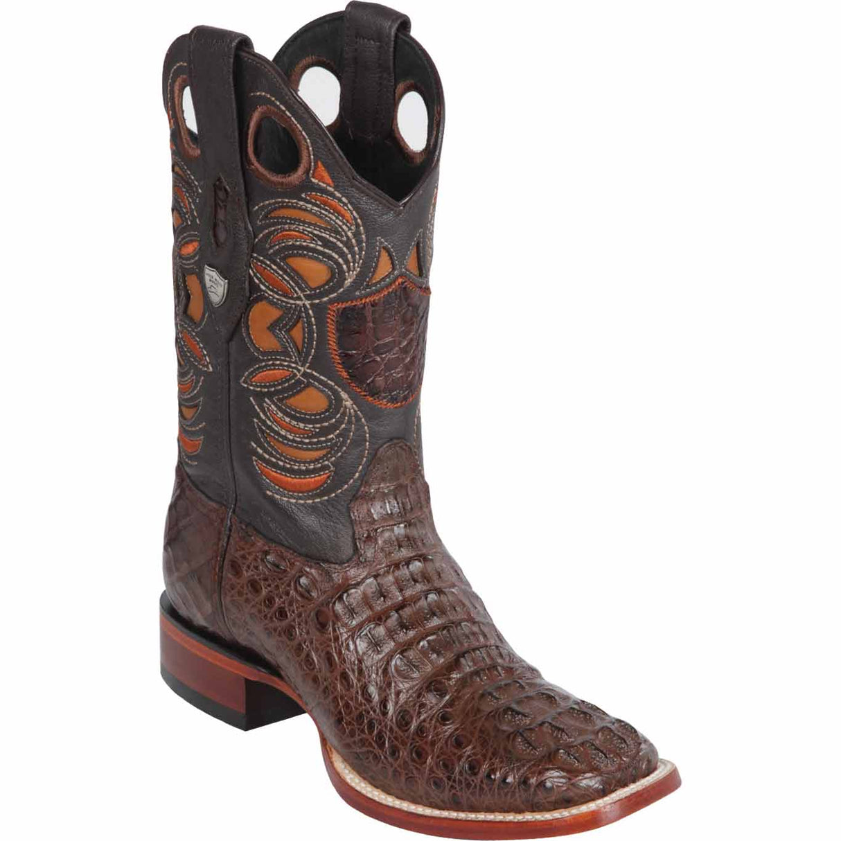 Wild West Boots Boots 6 Men's Wild West Caiman Hornback Ranch Toe Boot 28240207