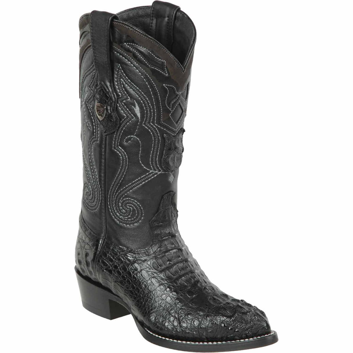 Wild West Boots Boots 6 Men's Wild West Caiman Hornback Skin J Toe Boot 2990205