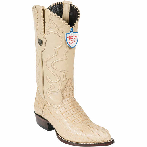 Wild West Boots Boots 6 Men's Wild West Caiman Hornback Skin J Toe Boot 2990211