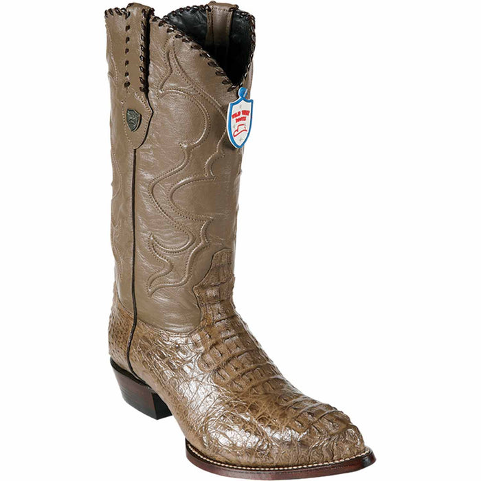 Wild West Boots Boots 6 Men's Wild West Caiman Hornback Skin J Toe Boot 2990265