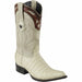 Wild West Boots Boots 6 Men's Wild West Caiman Tail Skin 3X Toe Boot 2950104