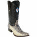 Wild West Boots Boots 6 Men's Wild West Caiman Tail Skin 3X Toe Boot 2950149