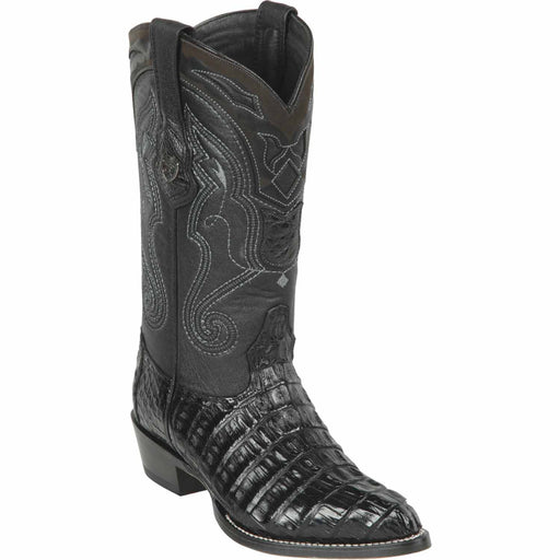 Wild West Boots Boots 6 Men's Wild West Caiman Tail Skin J Toe Boot 2990105
