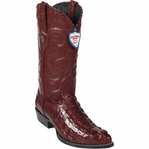 Wild West Boots Boots 6 Men's Wild West Caiman Tail Skin J Toe Boot 2990106