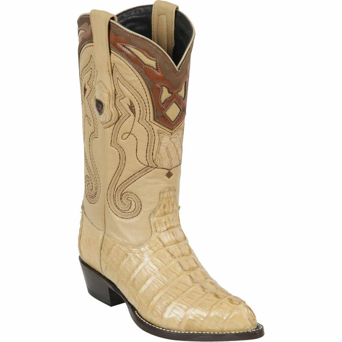 Wild West Boots Boots 6 Men's Wild West Caiman Tail Skin J Toe Boot 2990111