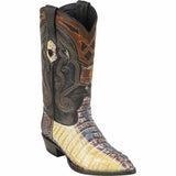 Wild West Boots Boots 6 Men's Wild West Caiman Tail Skin J Toe Boot 2990149