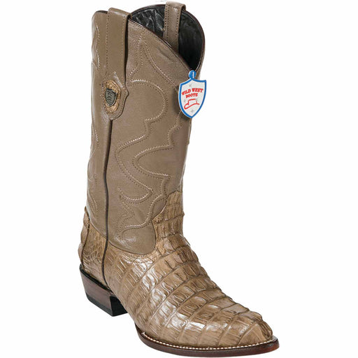 Wild West Boots Boots 6 Men's Wild West Caiman Tail Skin J Toe Boot 2990165