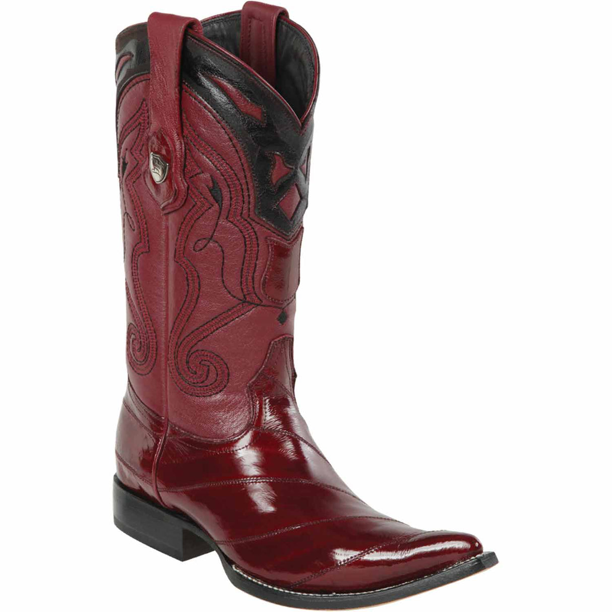 Wild West Boots Boots 6 Men's Wild West Eel Skin 3X Toe Boot 2950806