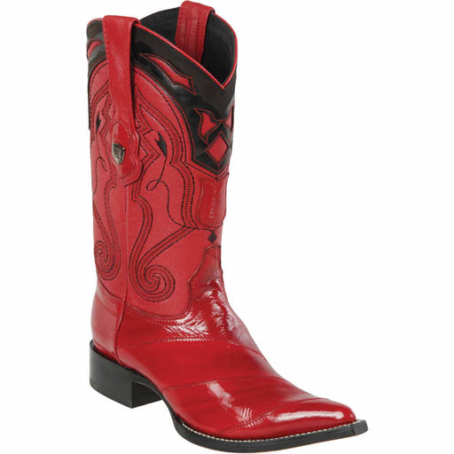 Wild West Boots Boots 6 Men's Wild West Eel Skin 3X Toe Boot 2950812