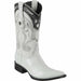 Wild West Boots Boots 6 Men's Wild West Eel Skin 3X Toe Boot 2950828