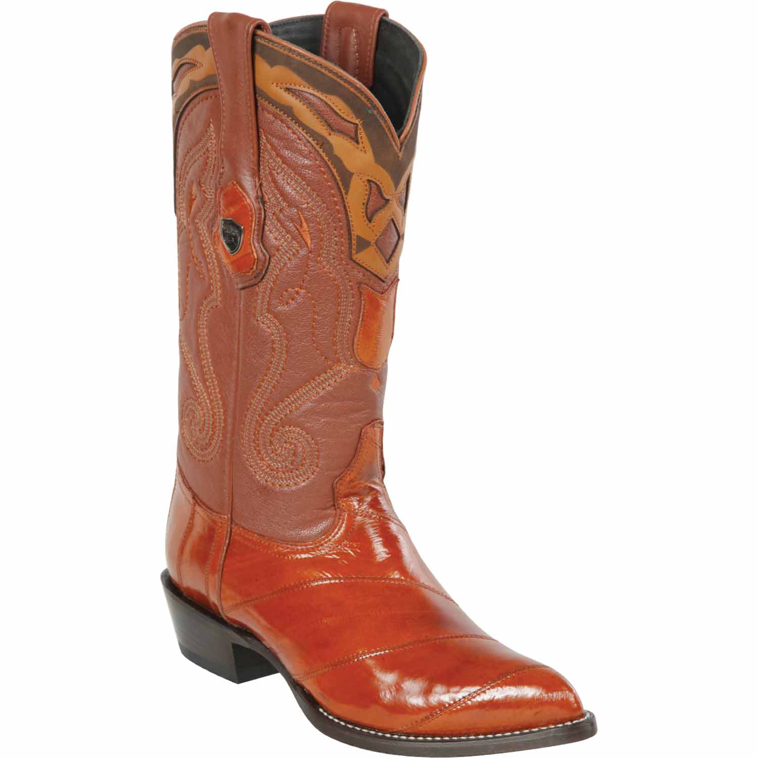 Men s Wild West Eel Skin J Toe Boots 29908 NewWestBoots