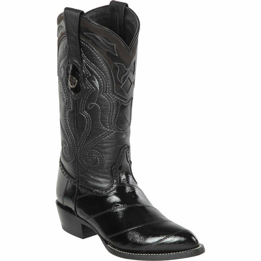 Wild West Boots Boots 6 Men's Wild West Eel Skin J Toe Boot 2990805