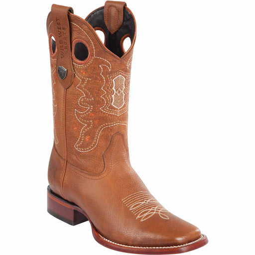 Wild West Boots Boots 6 Men's Wild West Genuine Leather Ranch Toe Boot 28242751