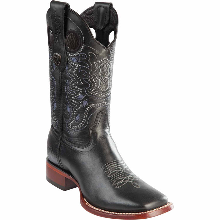 Wild West Boots Boots 6 Men's Wild West Genuine Leather Ranch Toe Boot 28243805