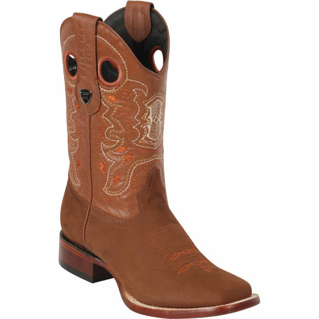 Wild West Boots Boots 6 Men's Wild West Genuine Leather Ranch Toe Boot 28246350