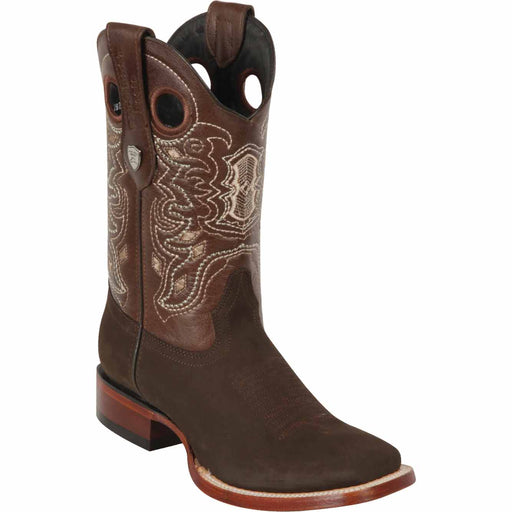 Wild West Boots Boots 6 Men's Wild West Genuine Leather Ranch Toe Boot 28246359
