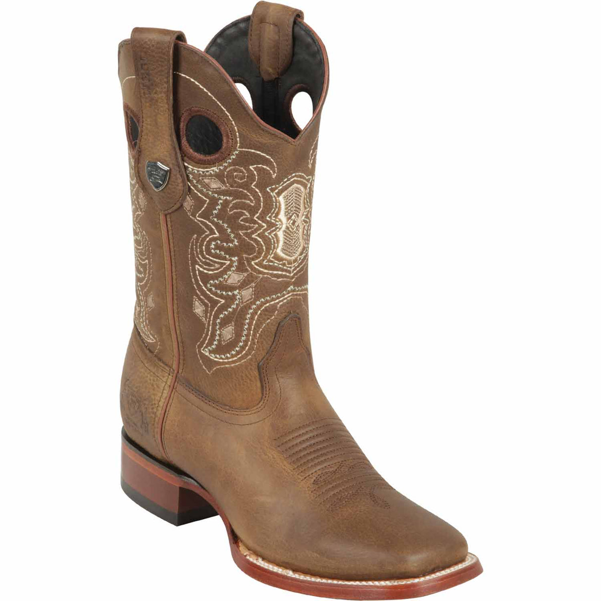 Wild West Boots Boots 6 Men's Wild West Genuine Leather Ranch Toe Boot 28249951