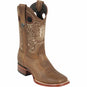 Wild West Boots Boots 6 Men's Wild West Genuine Leather Ranch Toe Boot 28249951