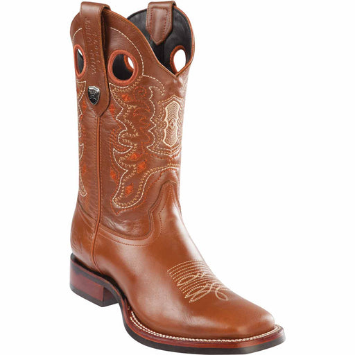 Wild West Boots Boots 6 Men's Wild West Genuine Leather Ranch Toe Boot 28253851