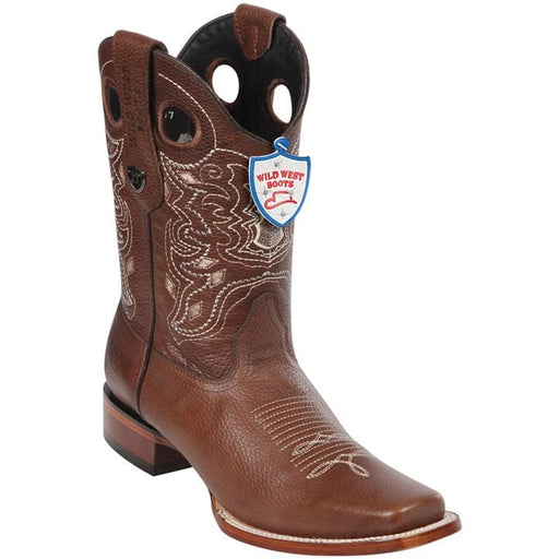 Wild West Boots Boots 6 Men's Wild West Genuine Leather Rodeo Toe Boot 28182707