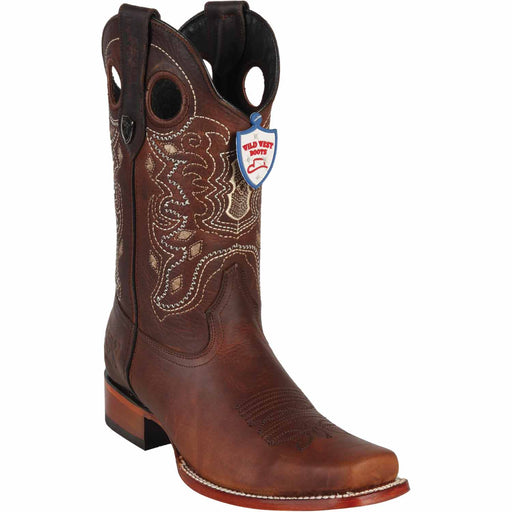 Wild West Boots Boots 6 Men's Wild West Genuine Leather Rodeo Toe Boot 28189940