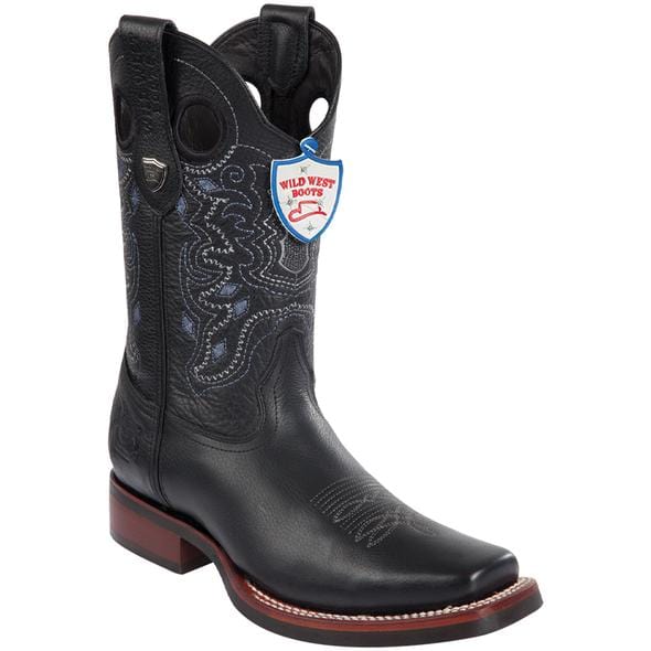 Wild West Boots Boots 6 Men's Wild West Genuine Leather Rodeo Toe Boot 28192705