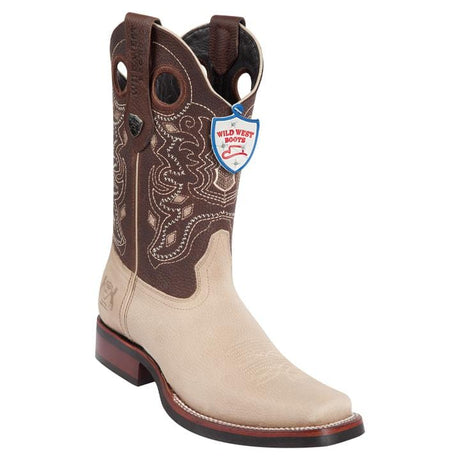 Wild West Boots Boots 6 Men's Wild West Genuine Leather Rodeo Toe Boot 28192709