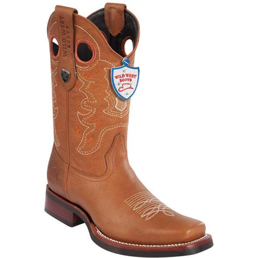 Wild West Boots Boots 6 Men's Wild West Genuine Leather Rodeo Toe Boot 28192751