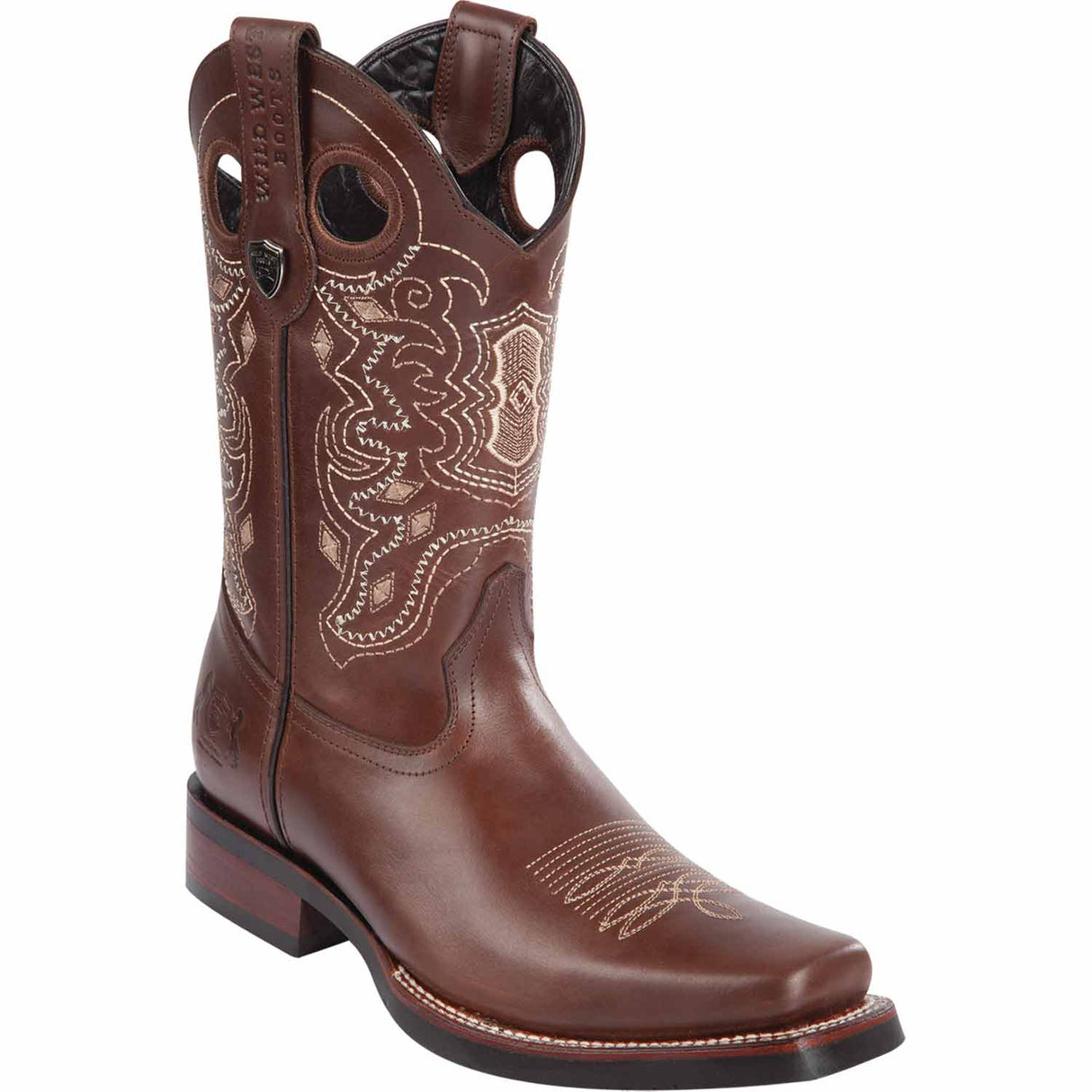 Wild West Boots Boots 6 Men's Wild West Genuine Leather Rodeo Toe Boot 28193807