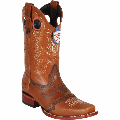 Wild West Boots Boots 6 Men's Wild West Genuine Leather Rodeo Toe Boot 281TC3851