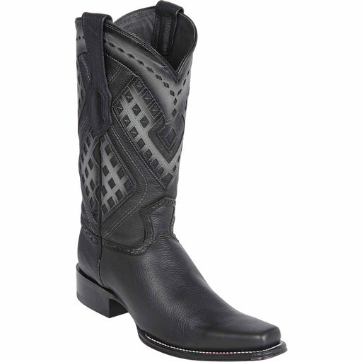 Wild West Boots Boots 6 Men's Wild West Genuine Leather Square Toe Boot 2762705
