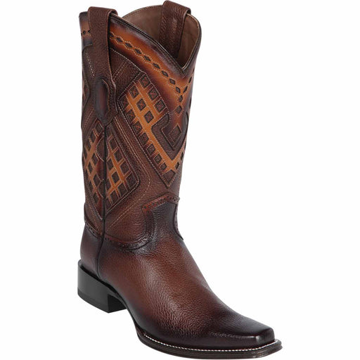 Wild West Boots Boots 6 Men's Wild West Genuine Leather Square Toe Boot 2762716