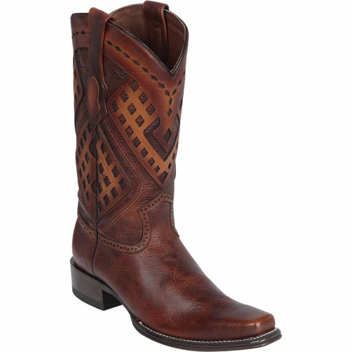 Wild West Boots Boots 6 Men's Wild West Genuine Leather Square Toe Boot 2769940