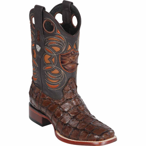 Wild West Boots Boots 6 Men's Wild West Monster Fish Ranch Toe Boot 28241007
