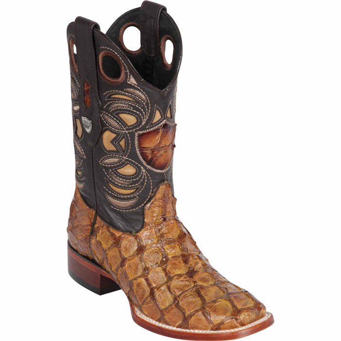 Wild West Boots Boots 6 Men's Wild West Monster Fish Ranch Toe Boot 28241011