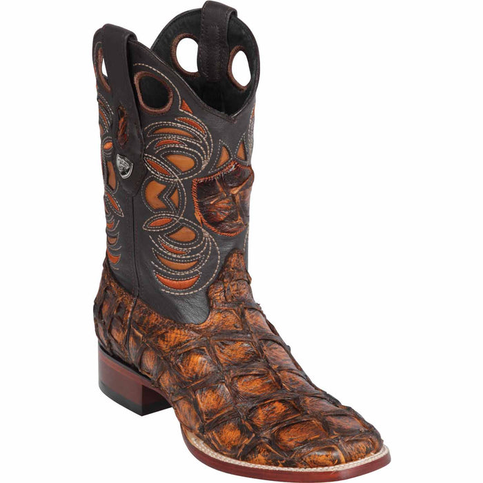 Wild West Boots Boots 6 Men's Wild West Monster Fish Ranch Toe Boot 28241088