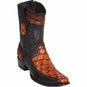 Wild West Boots Boots 6 Men's Wild West Monster Fish with Deer Dubai Toe Short Boot 279BF1003