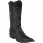 Wild West Boots Boots 6 Men's Wild West Ostrich Leg Grasso Skin 3X Toe Boot 295G0505