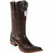 Wild West Boots Boots 6 Men's Wild West Ostrich Leg Skin 3X Toe Boot 2950507