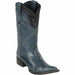 Wild West Boots Boots 6 Men's Wild West Ostrich Leg Skin 3X Toe Boot 2950514
