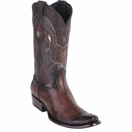 Wild West Boots Boots 6 Men's Wild West Ostrich Leg Skin Dubai Toe Boot 2790516