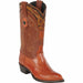 Wild West Boots Boots 6 Men's Wild West Ostrich Leg Skin J Toe Boot 2990503